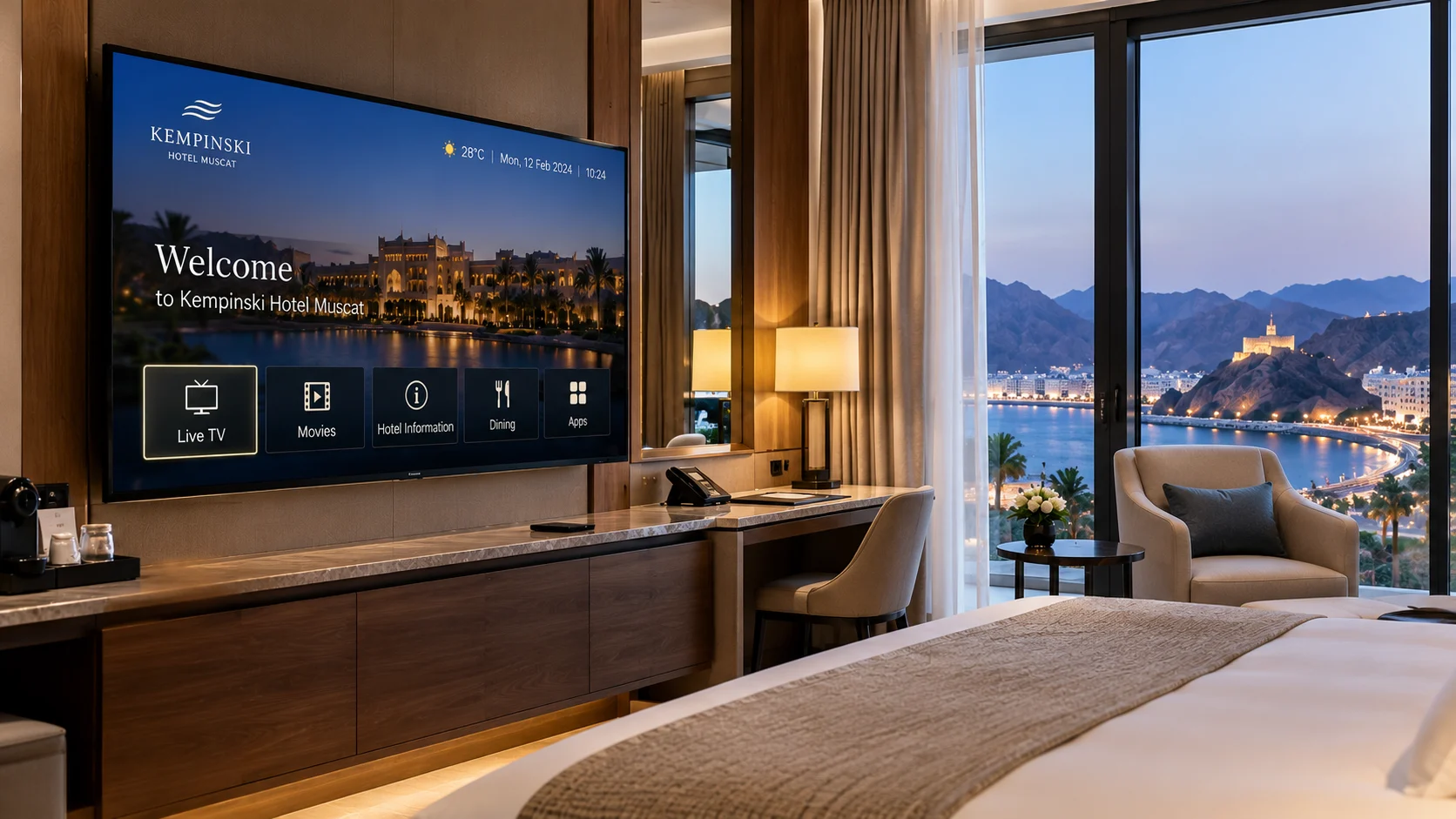 3, 4 and 5-star hotels