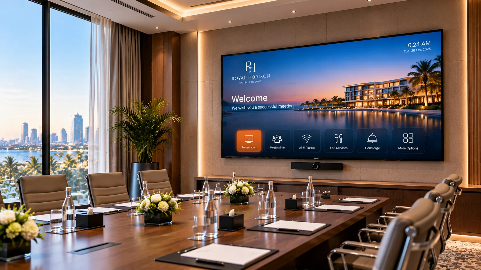 Conference rooms, ballrooms and meeting spaces